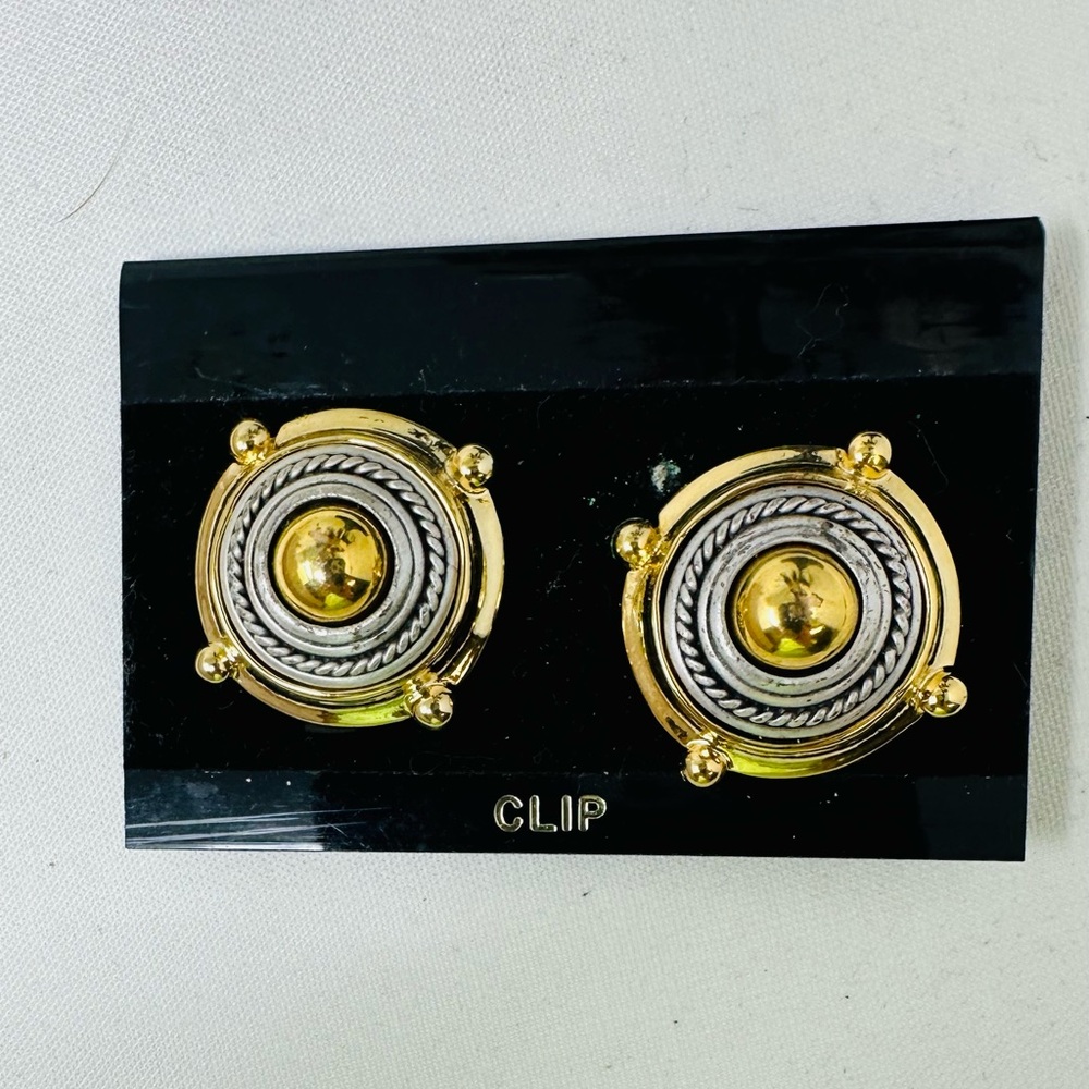 Clip on earrings